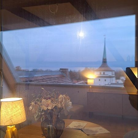 Stadtpalais Bellevue-Suite 3- Zimmer- Maisonettewohnung Mit Dachterrasse Maximal 4 Personen Bautzen Luaran gambar