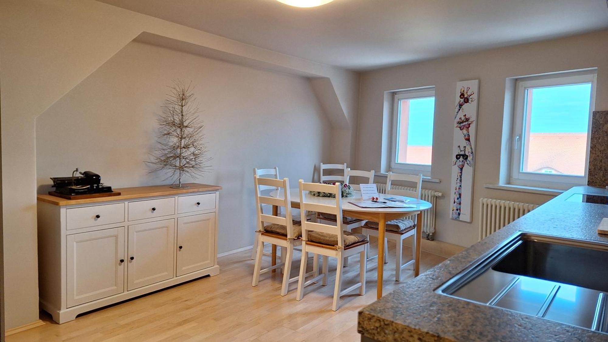 Stadtpalais Bellevue-Suite 3- Zimmer- Maisonettewohnung Mit Dachterrasse Maximal 4 Personen Bautzen Luaran gambar