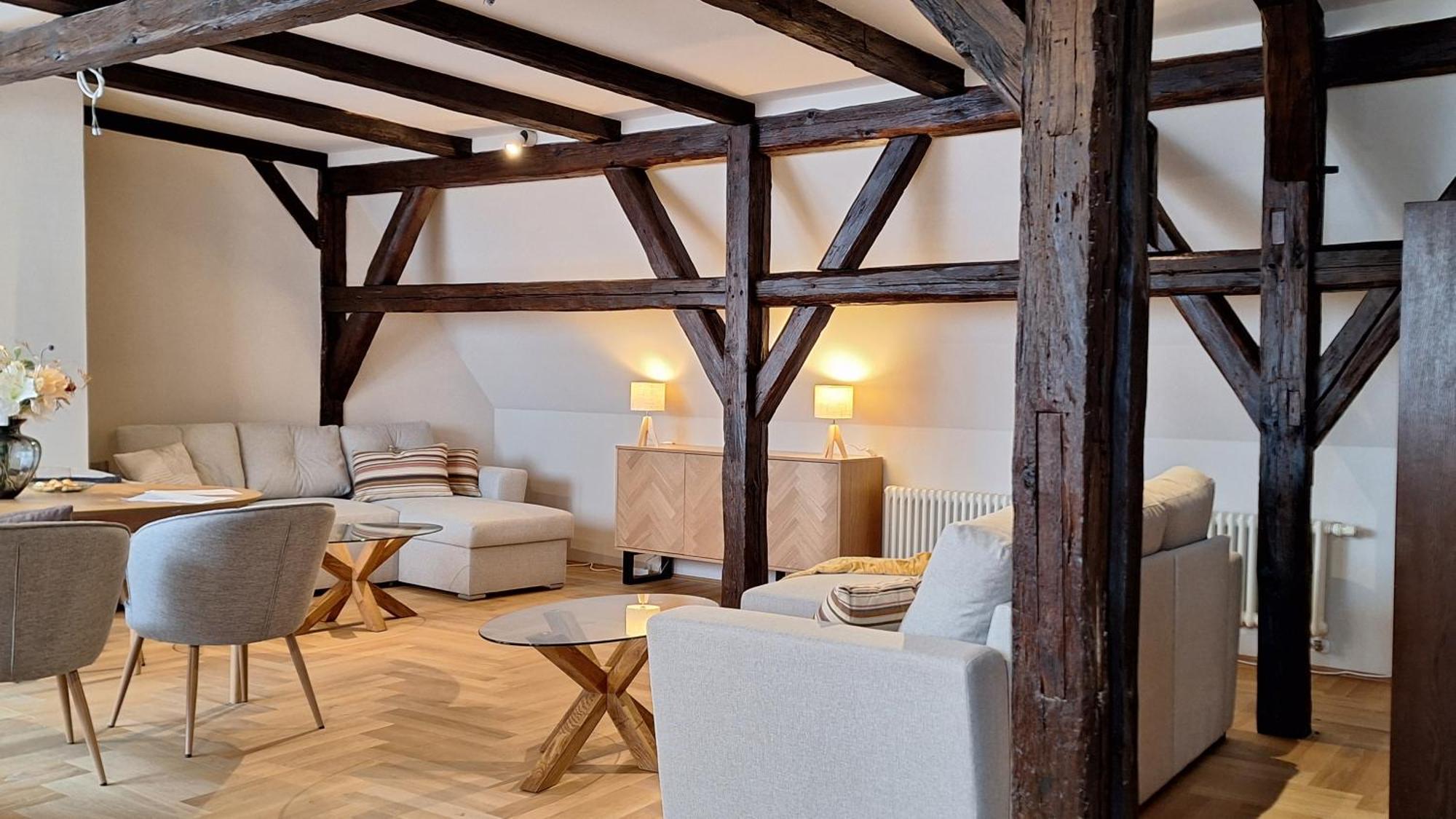 Stadtpalais Bellevue-Suite 3- Zimmer- Maisonettewohnung Mit Dachterrasse Maximal 4 Personen Bautzen Luaran gambar