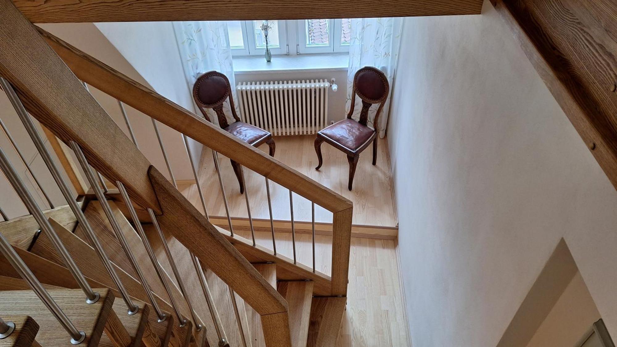 Stadtpalais Bellevue-Suite 3- Zimmer- Maisonettewohnung Mit Dachterrasse Maximal 4 Personen Bautzen Luaran gambar
