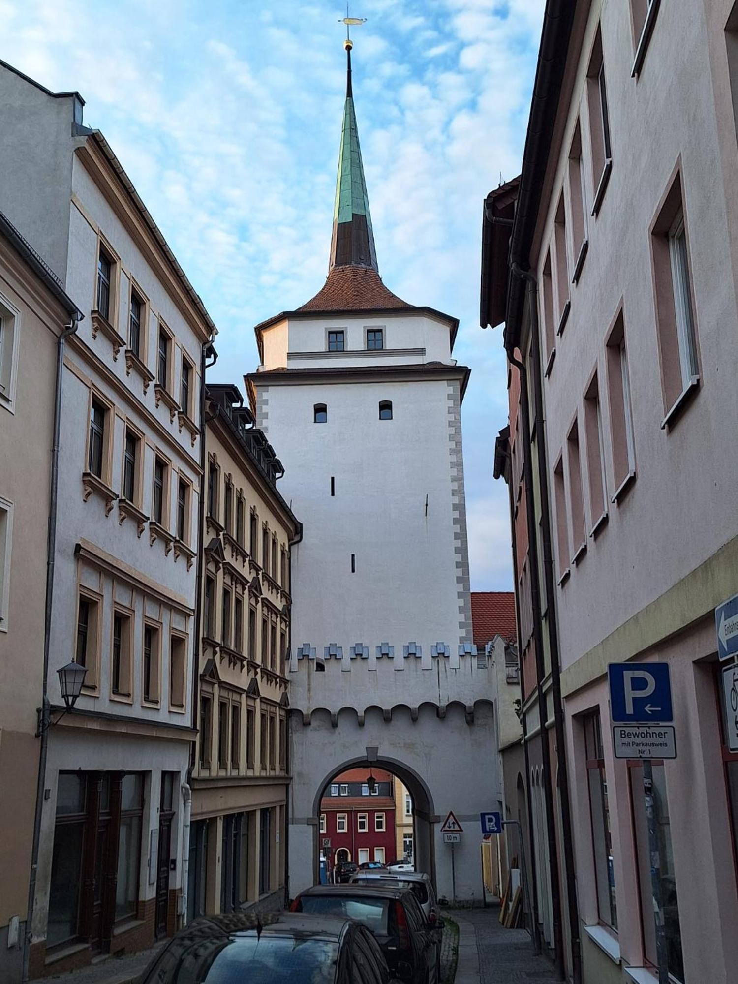 Stadtpalais Bellevue-Suite 3- Zimmer- Maisonettewohnung Mit Dachterrasse Maximal 4 Personen Bautzen Luaran gambar