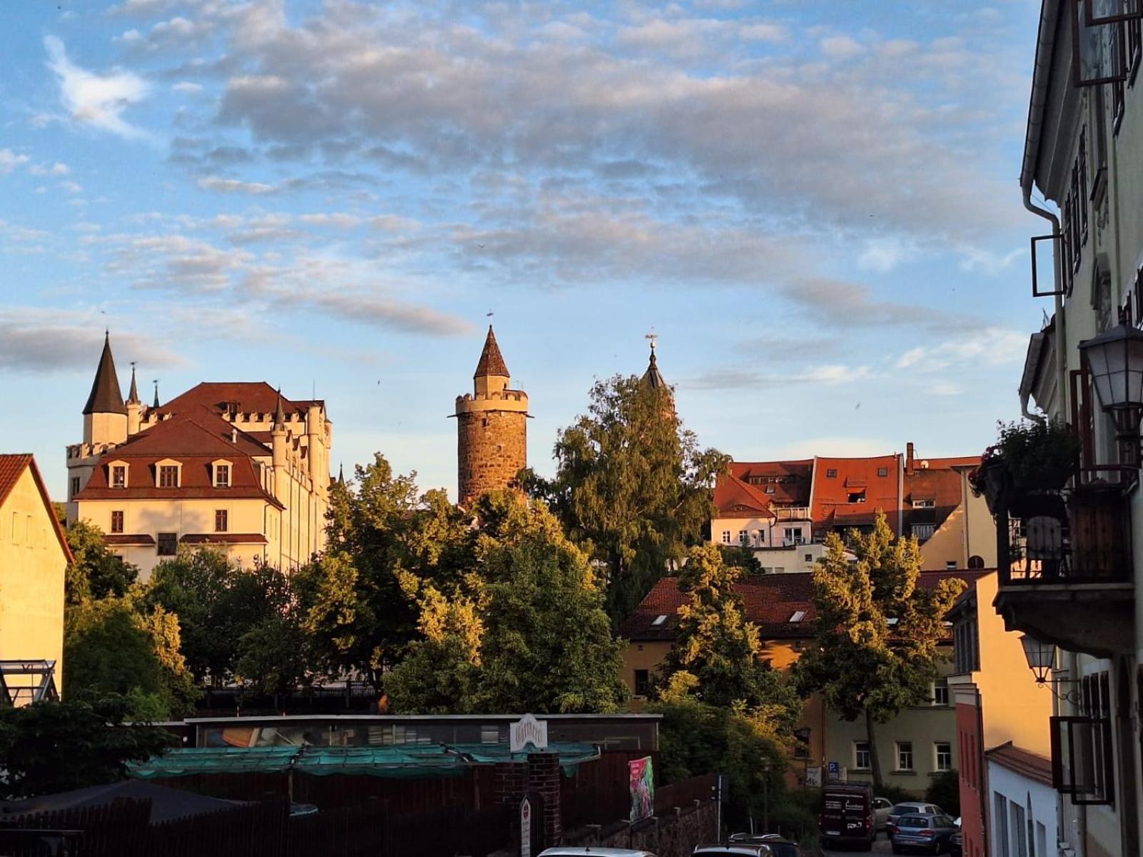 Stadtpalais Bellevue-Suite 3- Zimmer- Maisonettewohnung Mit Dachterrasse Maximal 4 Personen Bautzen Luaran gambar